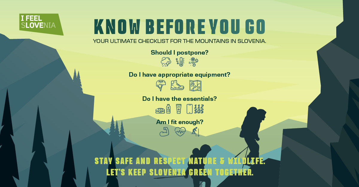 banner: Stay safe in the mountains
