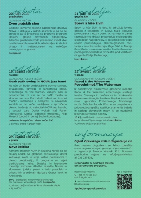 Poletje v Vipavskem Križu_program 2024