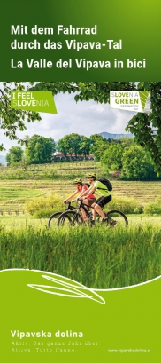 Radwege im Vipava-Tal, de-it